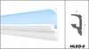 HEXIMO LED Stuckleisten 2in1, indirekte Beleuchtung Produktbild-Vorschau 2