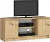 Meuble TV en chêne Artisan KOMODA RTV K120 2D 1P avec 2 Voir les images du produit 1
