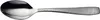 A single silver spoon on a white background. Produktbild-Vorschau