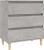 vidaXL Sideboard Betongrau 60x35x70 cm Holzwerkstoff Produktbild-Vorschau 2