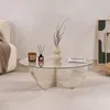A coffee table with decorative items in a living room setting. Anteprima dell’immagine prodotto