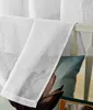 WOLTU Gardinen transparent mit Ösen Leinen Optik, Ösenschal Produktbild-Vorschau 5