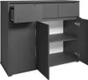 Kredenc Vicco Ruben Antracit 48 x 101.6 cm, Model 40106 Náhled obrázku produktu 6
