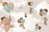 Muralo XXL Selbstklebende FOTOTAPETE TIERE Ballons (B) 315 Produktbild-Vorschau 2