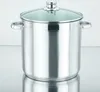 Edelstahl Universal Kochtopf Topf 10Ltr. Glasdeckel und Produktbild-Vorschau 3