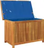 vidaXL Outdoor-Kissenbox 90x50x60,5 cm Massivholz Akazie Produktbild-Vorschau 4