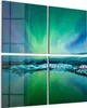 DEQORI Glasbild Echtglas 4x50x50 cm 'Leuchtendes Produktbild-Vorschau 1