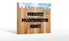 Holzschild Spruch 18x12cm Vorsicht pflichtbewusster Hund Produktbild-Vorschau 1