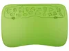 A top-down view of a green play table with embossed sea creature shapes along the top edge. Produktbild-Vorschau