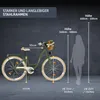 Milord Komfort Fahrrad Mit Weidenkorb Damenfahrrad, 26 Produktbild-Vorschau 3