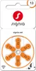 Signia Gr. 13 Hörgerätebatterien Orange 6er Blister PR48 Produktbild-Vorschau 1