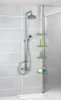 WENKO scaffale telescopico per doccia scaffale angolare per Anteprima dell’immagine prodotto 7