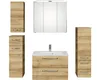 Pelipal Badmöbel-Set Kumba BxHxT 137 x 200 x 50 cm Produktbild-Vorschau 2