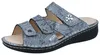 Finn Comfort Grenada mule supersoft, femme, cuir, bleu, Voir les images du produit 1