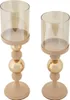 Mauro Ferretti Set de 2 Bougeoirs Glassy Rose Ø 10x32/36 cm Voir les images du produit 4