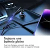 imoshion Mini autolader - 2 ports - USB-A Quick Charge - Voir les images du produit 2