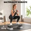 Aerobic Steppbrett 3-stufig Höhenverstellbar (12/17,5/22,5 Produktbild-Vorschau 7