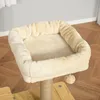 PawHut Kratzbaum Katzenbaum für Katzen Kletterbaum aus Holz Produktbild-Vorschau 8
