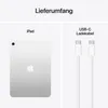 Apple iPad 11 Zoll (A16) Wi-Fi, 128GB, silber Produktbild-Vorschau 8