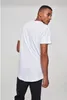 Urban Classics Shaped Long Tee Herren T-Shirt Grau Schwarz Produktbild-Vorschau 12
