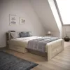DEMEYERE Lit adulte 160 x 200 cm - Chene Kronberg - Oxygene Voir les images du produit 9