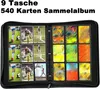 Sammelalbum sammelkarten album 9 Tasche 540 karten Produktbild-Vorschau 2