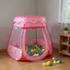 Kinder Zelt Bällebad Baby Spielhaus Krabbeltunnel Spiel 100 Produktbild-Vorschau 5