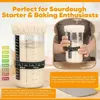 Komplettes Sauerteig Starterset mit 1000ml Glas Behälter Produktbild-Vorschau 6