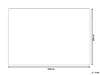 BELIANI Tagesdecke Grau / Weiß 200 x 220 cm Rechteckig Produktbild-Vorschau 5