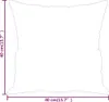 vidaXL Cuscino decorativo 2 pz. Velluto rosso vino 40x40 cm Anteprima dell’immagine prodotto 7