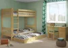 Etagenbett hohes Bett Kiefer natur Massivholz 90x200 cm Produktbild-Vorschau 8