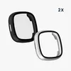 kwmobile 2x Glas Hülle für Fitbit Versa 4 / Sense 2 Produktbild-Vorschau 6
