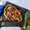 DOLCE MARE Pizzastein schwarz Inkl. Holz-Pizzaschieber - Produktbild-Vorschau 3