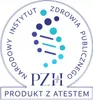 A circular logo with text and a DNA-like graphic, and a rectangular badge below it. Náhľad obrázku produktu