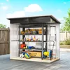 Outsunny Gerätehaus 2,55m², Gartenhaus mit Pultdach, 221 x Produktbild-Vorschau 7