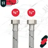 KOTARBAU® Tubo Flessibile per Rubinetto 1/2“ x 3/8“ Anteprima dell’immagine prodotto 6