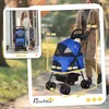 Poussette pour chiens PawHut Pet Stroller pour petits Voir les images du produit 3