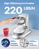Broyeur à glace commercial VEVOR 100 kg par heure, machine Voir les images du produit 2