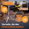 TRESKO Infrarood warmtestraler, 2500 W, met Productafbeelding-voorbeeld 7