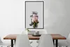 MuchoWow® MuchoWow® Gerahmtes Poster Blumen - Rosa - Produktbild-Vorschau 2