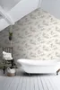 ESTAhome Tapeta nadruk toile de jouy szarym 0.53 x 10.05 m Podgląd zdjęcia produktu 3