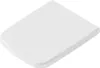 A white toilet seat lid shown from a diagonal top-down perspective on a white background. Produktbild-Vorschau