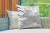 MuchoWow® Outdoor Kissen - Marmor - Chic - Textur - Weiß - Produktbild-Vorschau 3