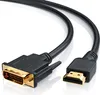 CSL DVI-D (DL) zu HDMI Typ A Video-Kabel, Full HD Dual Link Produktbild-Vorschau 1