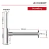 Kirchhoff Design Sifon, odtok pro umyvadlo, odtoková Náhled obrázku produktu 13