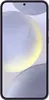 A smartphone case is shown against a light gray background with abstract circular shapes. Produktbild-Vorschau