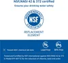 An image with NSF certification details and product claims. Anteprima dell’immagine prodotto