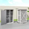 Drewniana szopa ogrodowa Outsunny, odporna na warunki Podgląd zdjęcia produktu 3