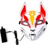 LED Katzenmaske leuchtend Cosplay Halloween Katzenkostüm Produktbild-Vorschau 8