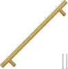 vidaXL Möbelgriffe 5 Stk. Golden 192 mm Edelstahl Produktbild-Vorschau 3